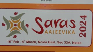 Saras Aajeevika 2024 Noida Haat  Sector 33A Noida  Poonam Singh DIY [upl. by Anurag]