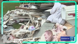 Sarasota residents sifting through soaked homes days after Hurricane Debby [upl. by Aifas]