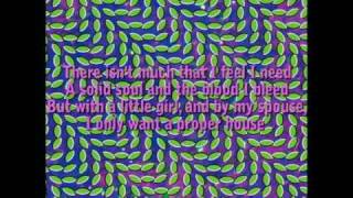 Animal Collective  My Girls w lyrics [upl. by Oinolopa]