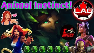 ANIMAL INSTINCT Fintechs CCP Carina Challenge Tigra amp Jabari vs EOP Grief Incarnate WMSD  MCOC [upl. by Ainirtac]