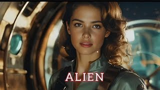 Alien  1950s Super Panavision 70 AI Film [upl. by Roede]