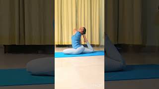 Kapotasana Variations yoga dailyyoga yogadrills flexibility womenshealth yogapose [upl. by Acsot]