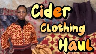 Cider Clothing Haul ciderhaul cider clothinghaul clothingtryonhaul [upl. by Eicram208]