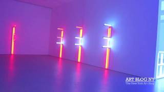 Dan Flavin at David Zwirner Gallery Fall 2009 [upl. by Beilul]