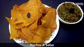 Nachos amp Salsa l Sattvic Recipes [upl. by Weissman]