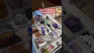 Augusta Gem Show 24 crystalconcentrics gemshow [upl. by Ahsin]