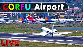 🔴 LIVE Corfu Airport 9 August 2022  Multicam 3xHD amp ATC [upl. by Rajewski]