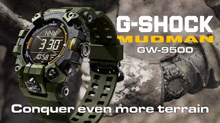 MUDMAN Conquer even more terrain  CASIO GSHOCK GW9500 [upl. by Nitnelav]