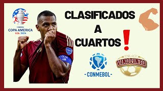 La Vinotinto CLASIFICÓ a los Cuartos de final de la Copa América l Triunfo 10 sobre México [upl. by Oek201]