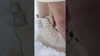 Snow Womens Leather Boots [upl. by Alroy53]