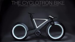 The Cyclotron bike with spokeless wheels [upl. by Kwasi351]