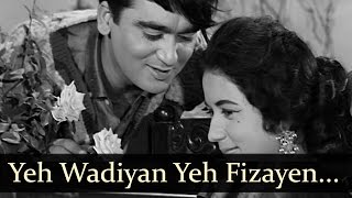 Aaj Aur Kal  Yeh Wadiyan Yeh Fizaayein  Mohd Rafi [upl. by Aneba]