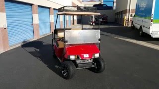 Custom 1999 EzGo TXT Golf Cart Build by Apex Golf Carts in O [upl. by Ennovehc714]