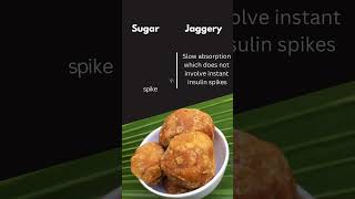 Is jaggery better than sugar  Sugar vs Jaggery calories [upl. by Efthim]