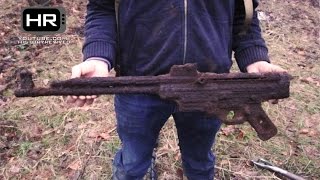 Metal Detecting WW2 Battlefields  WWII Relic Hunting Sturmgewehr 44 [upl. by Ecinehs]