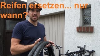 Wann müssen Fahrradreifen ersetzt werden Wie lange halten Fahrradreifen Reifen Fahrrad wechseln [upl. by Eirrem22]