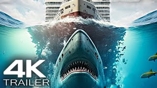 THE LAST BREATH Trailer 2024 Shark Movies  4K UHD [upl. by Karia580]