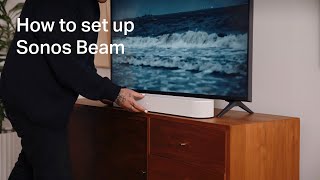 How to set up Sonos Beam [upl. by Adelaida]