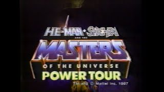 HeMan SheRa and the Masters of the Universe Power Tour commercial 1987 [upl. by Okajima]