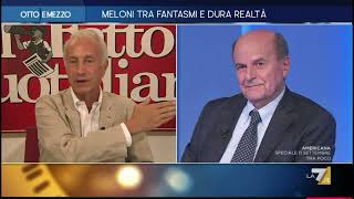 Renzi e il M5S Marco Travaglio e Pierluigi Bersani si confrontano [upl. by Lemhar]