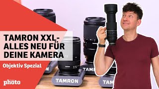 Tamron zoomt dich weg Die neuen Objektive für Sony Fuji und Nikon 😱📷 [upl. by Ehav]