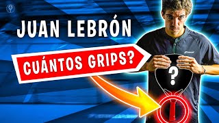 LEBRON y los TRUCOS de su PALA GRIPS QUE UTILIZA WORLD PADEL TOUR 2021  el4Set [upl. by Eddie]