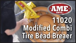 AME Internationals 11020 Modified Combi Tire Bead Breaker [upl. by Nallek17]