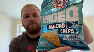 Seabrook Chipotle Sour Cream Flavour Nacho Chips  Review [upl. by Garneau750]