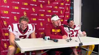 Lincoln Riley postgame  Maryland 29 USC 28 [upl. by Bron]