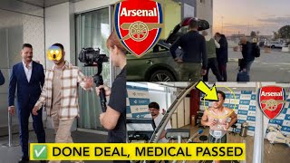 Done DEAL ✅ Arsenal Agreed £53M Transfer Medical Passed 💯 Fabrizio Romano Confirmed [upl. by Doane288]