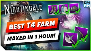 Nightingale BEST Tier 4 Essence Farm To MAX Upgrades in 1 HOUR Realms Rebuilt [upl. by Cardinal]