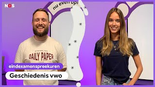 Examenspreekuur geschiedenis vwo met docenten Marco en Aby [upl. by Porcia]