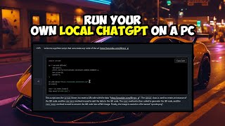 Run your own Local ChatGPT on your PC LM Studio Linux Windows amp AMD GPU LLM [upl. by Luciana]