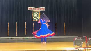 Ekadantaya Vakratundaya  Dance cover  Shankar Mahadevan Dance by Ruhi Jadhav [upl. by Anaerdna224]