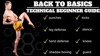 Back To Basics  Technical Beginners Guide To Kickboxing [upl. by Erasmus553]