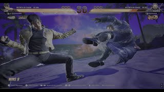 tekken8 alanvs999 Vs lokahoma1 Danzui Raizanba 2°バトル [upl. by Inimod]