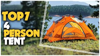 Best 4 Person Tent 2023  Top 7 New 4 Person Tent That Are Perfect For Family Camping [upl. by Bourne]