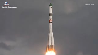 Soyuz 21a Launches Progress MS28 Cargo Spacecraft to the ISS [upl. by Candie]