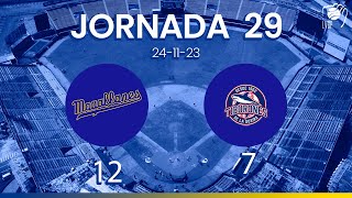 JORNADA 29 RESUMEN  Navegantes del Magallanes 12 Tiburones de La Guaira 7 2324 241123 [upl. by Loree]