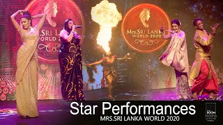 STAR PERFOMANCES  MRS SRI LANKA WORLD 2020 [upl. by Anelahs539]