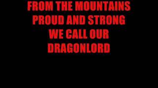 Rhapsody  Power of the dragonflame with Lyrics [upl. by Krigsman643]