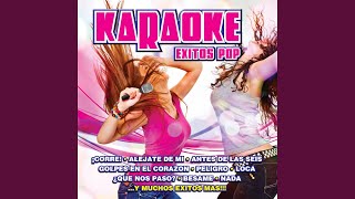 Me Cambiaste la Vida Karaoke Version Originally Performed By Río Roma [upl. by Aipmylo355]