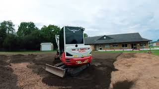 Takeuchi TB230 With A Engcon Tilt Rotator [upl. by Bolten48]