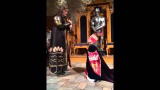 Knighting ceremony at Medieval Times [upl. by Marcela]