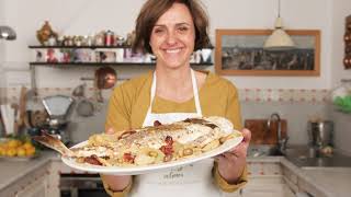 Pesce al forno alla ligure  baked fish Ligurian style [upl. by Pilloff]