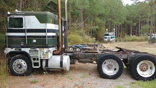 cabover Freightliner and cabover kenworth going to new homes [upl. by Philly]