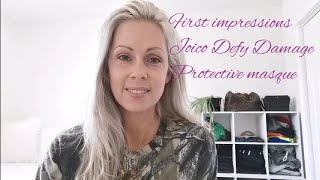 First impression Joico Defy Damage product review hairstylist firstimpressions joico bioelements [upl. by Olpe]