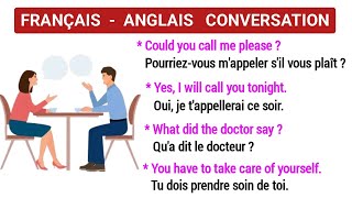 100 French  English Conversation For Daily Use 🔥 Phases Les Plus Utilisées en Français et Anglais [upl. by Leunammi]