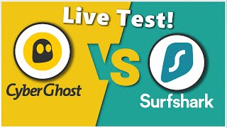 CyberGhost VS Surfshark 🐱‍👤 VPN Comparison 2023 💥 [upl. by Ahseikal]