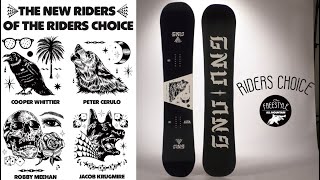 RIDERS CHOICE  20192020 GNU SNOWBOARD [upl. by Ettenuahs342]